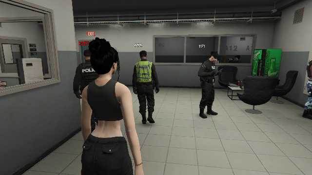 Ejemplo de stream en vivo del jugador [89]DarkRider99 en el panel de FiveMonitor